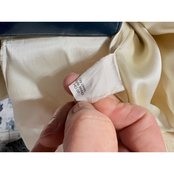 J .Crew Cream Wool Classic Lady Trench Peacoat Mid-Length 4 Vintage - Picture 16 of 16